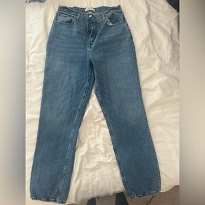 Abercrombie The 90’s Straight Ultra High Rise Curve Love jeans